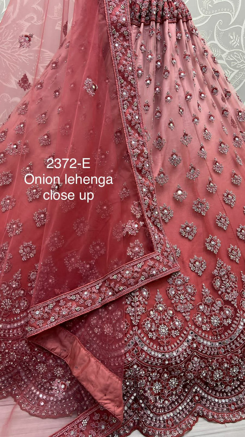 Designer Wedding Mirror Work Lehenga Choli 2372 Anant Tex Exports Private Limited