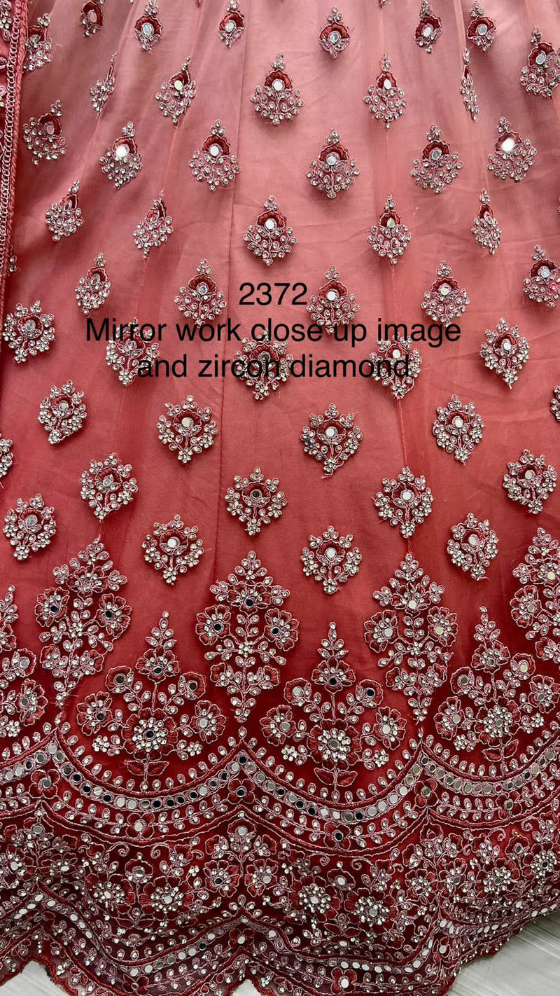 Designer Wedding Mirror Work Lehenga Choli 2372 Anant Tex Exports Private Limited
