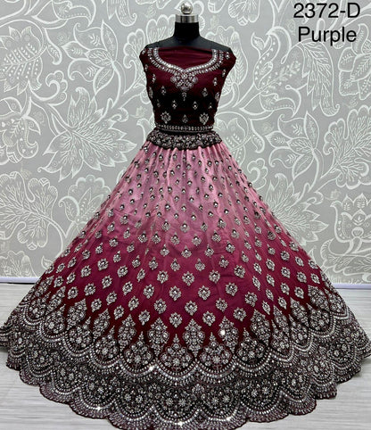 Designer Wedding Mirror Work Lehenga Choli 2372 Anant Tex Exports Private Limited
