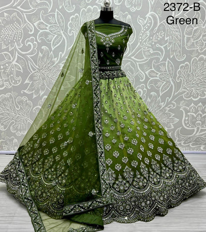 Designer Wedding Mirror Work Lehenga Choli 2372 Anant Tex Exports Private Limited