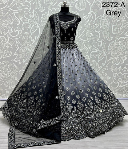 Designer Wedding Mirror Work Lehenga Choli 2372 Anant Tex Exports Private Limited