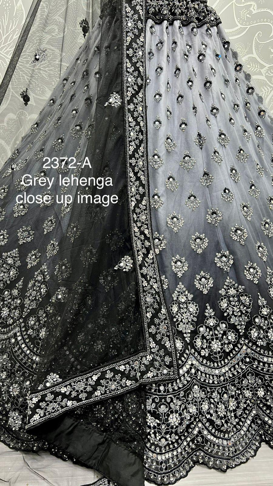 Designer Wedding Mirror Work Lehenga Choli 2372 Anant Tex Exports Private Limited