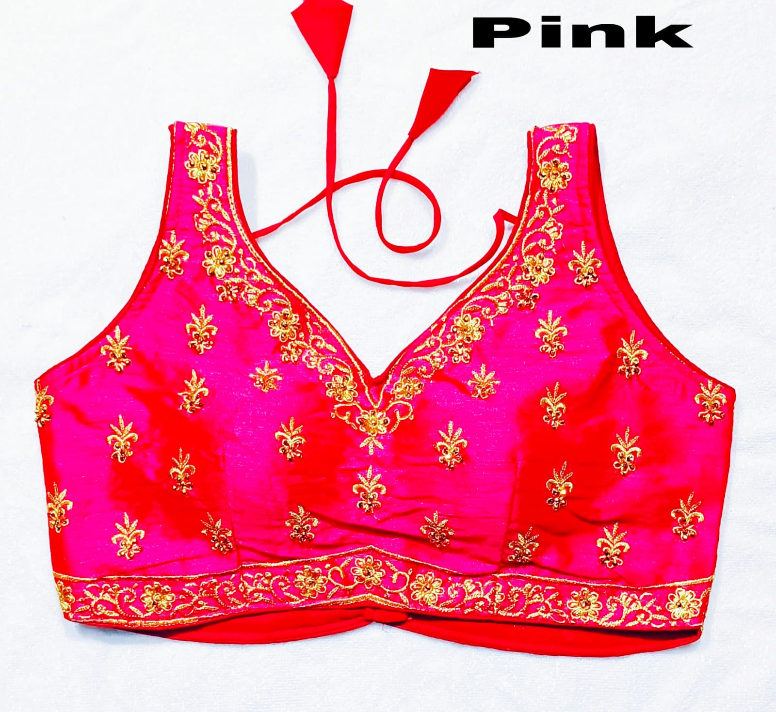 Readymade Heavy Embroidery Design Phantom Silk Blouse Anant Tex Exports Private Limited