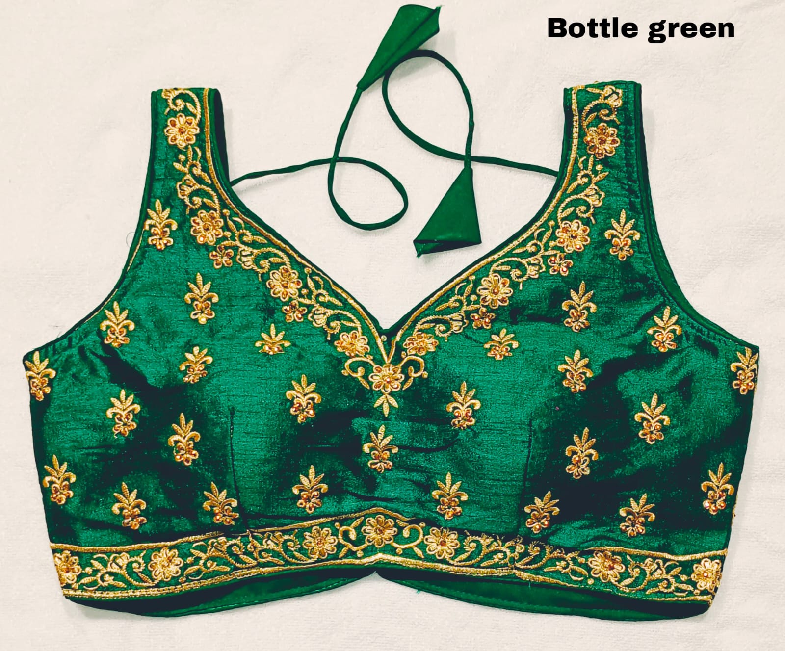 Readymade Heavy Embroidery Design Phantom Silk Blouse Anant Tex Exports Private Limited