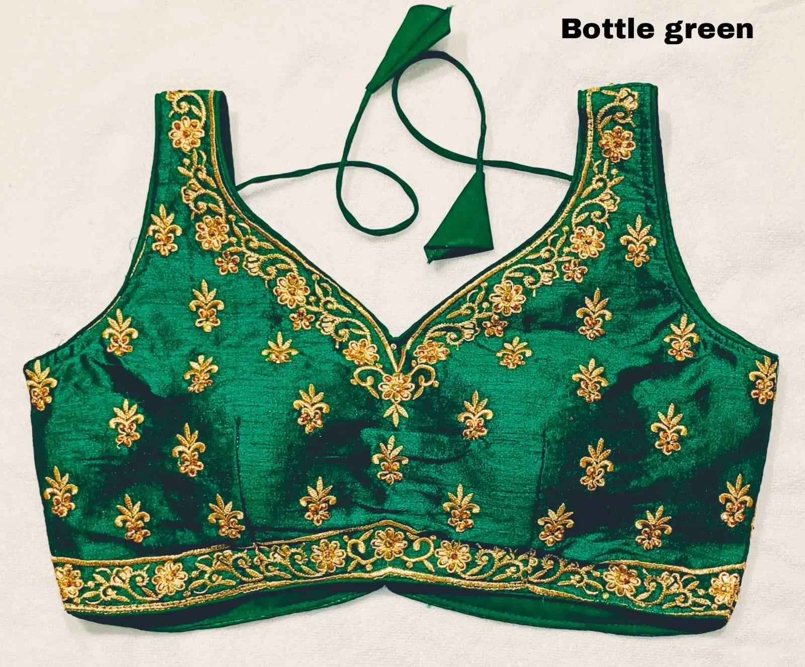 Readymade Heavy Embroidery Design Phantom Silk Blouse Anant Tex Exports Private Limited