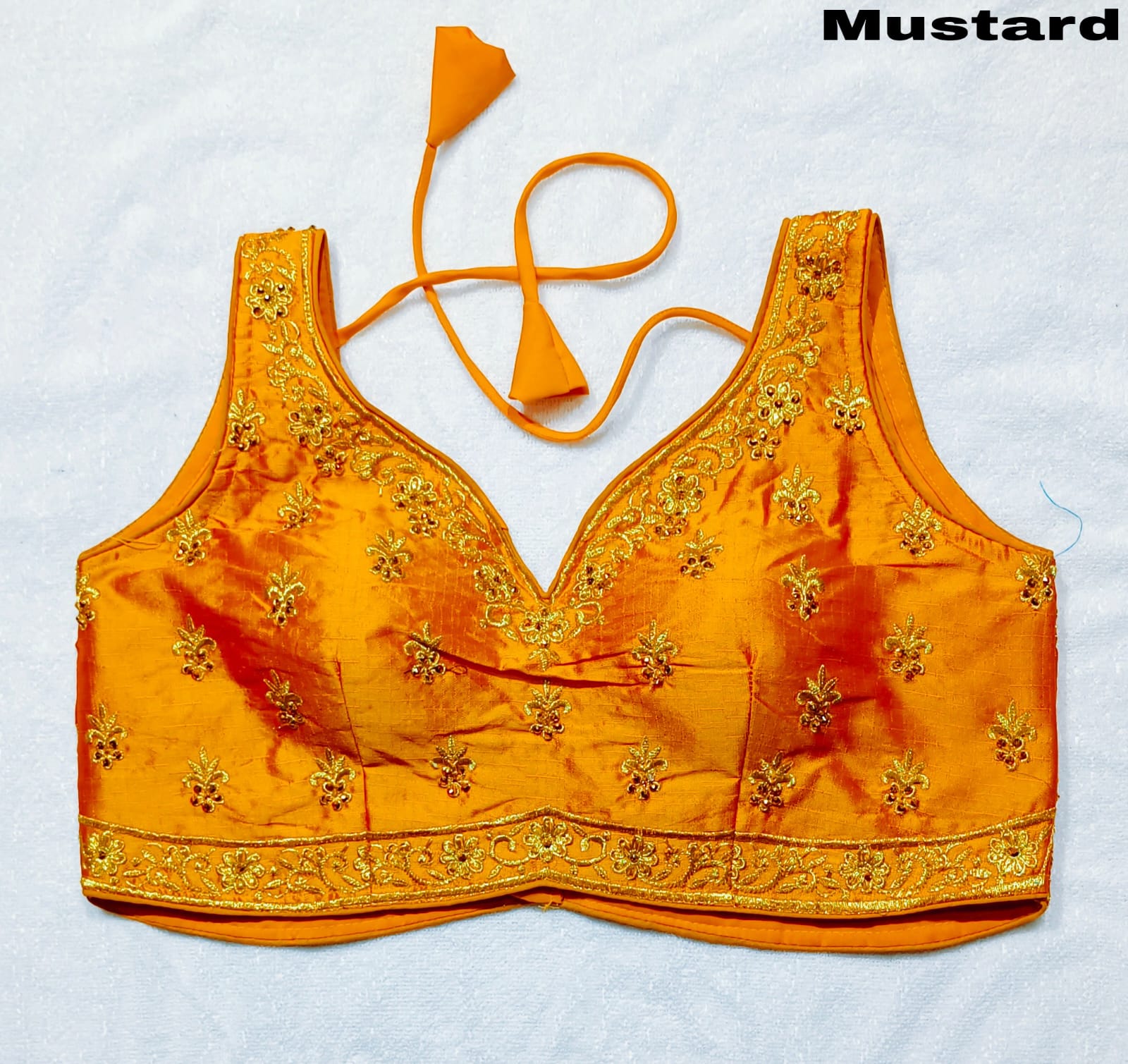 Readymade Heavy Embroidery Design Phantom Silk Blouse Anant Tex Exports Private Limited