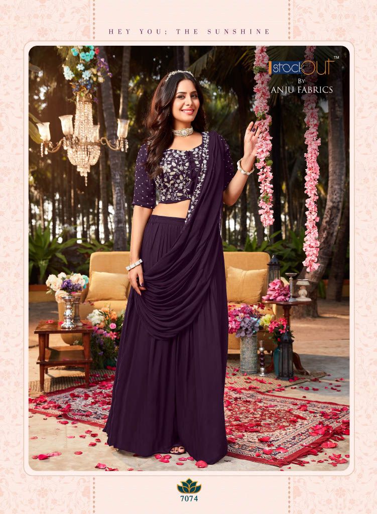 Anju Fabrics 7071 To 7074 Series Anant Tex Exports Private Limited