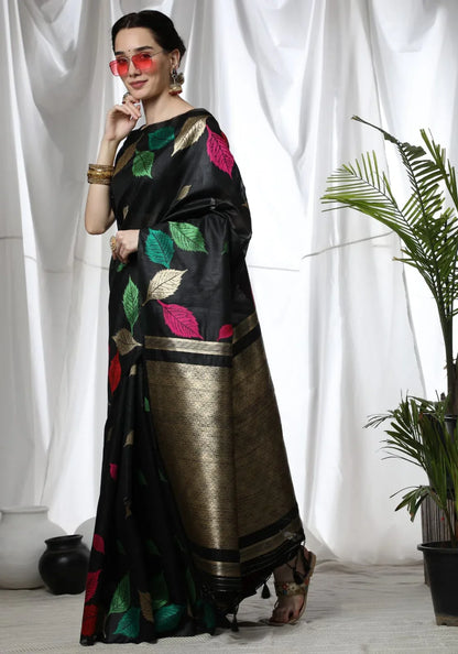 Tussar Silk Weaving Saree Anant Tex Exports Private Limited