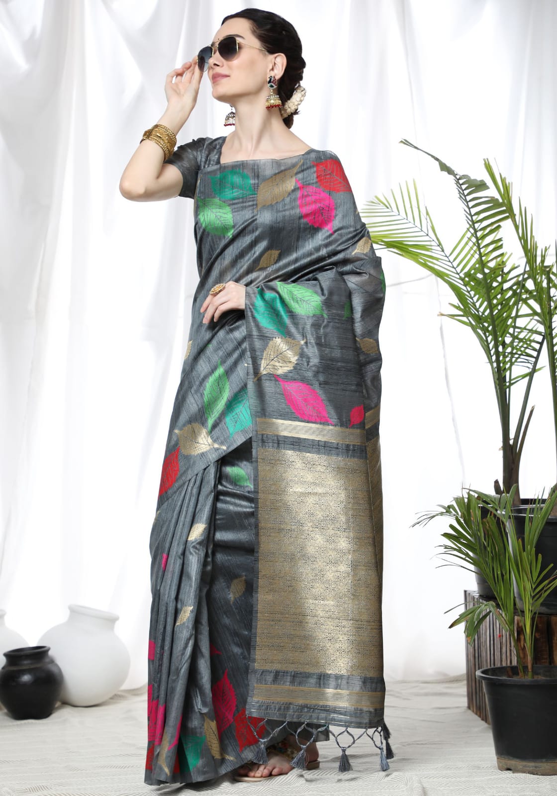 Tussar Silk Weaving Saree Anant Tex Exports Private Limited