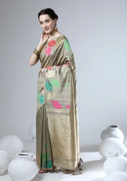 Tussar Silk Weaving Saree Anant Tex Exports Private Limited
