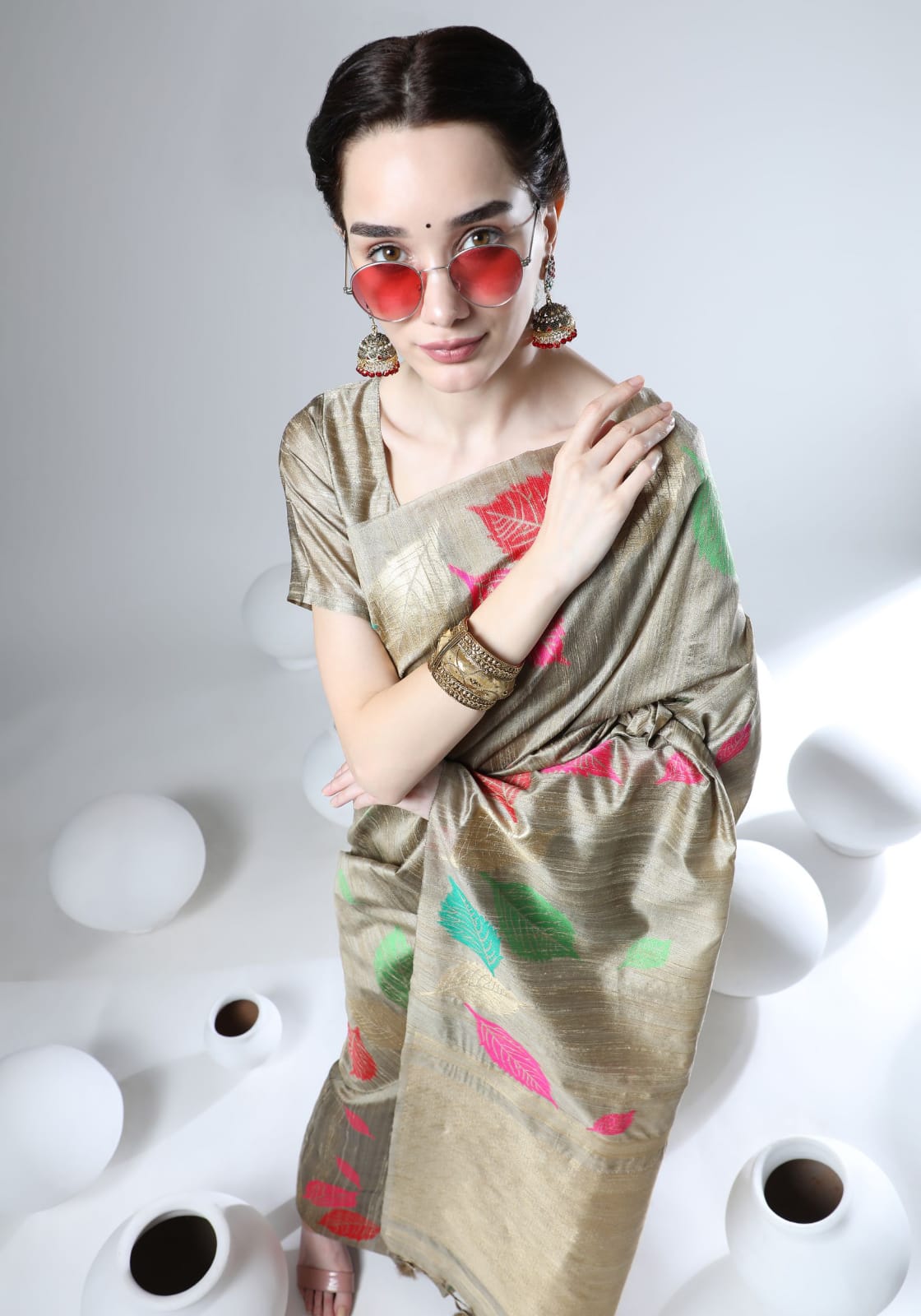 Tussar Silk Weaving Saree Anant Tex Exports Private Limited