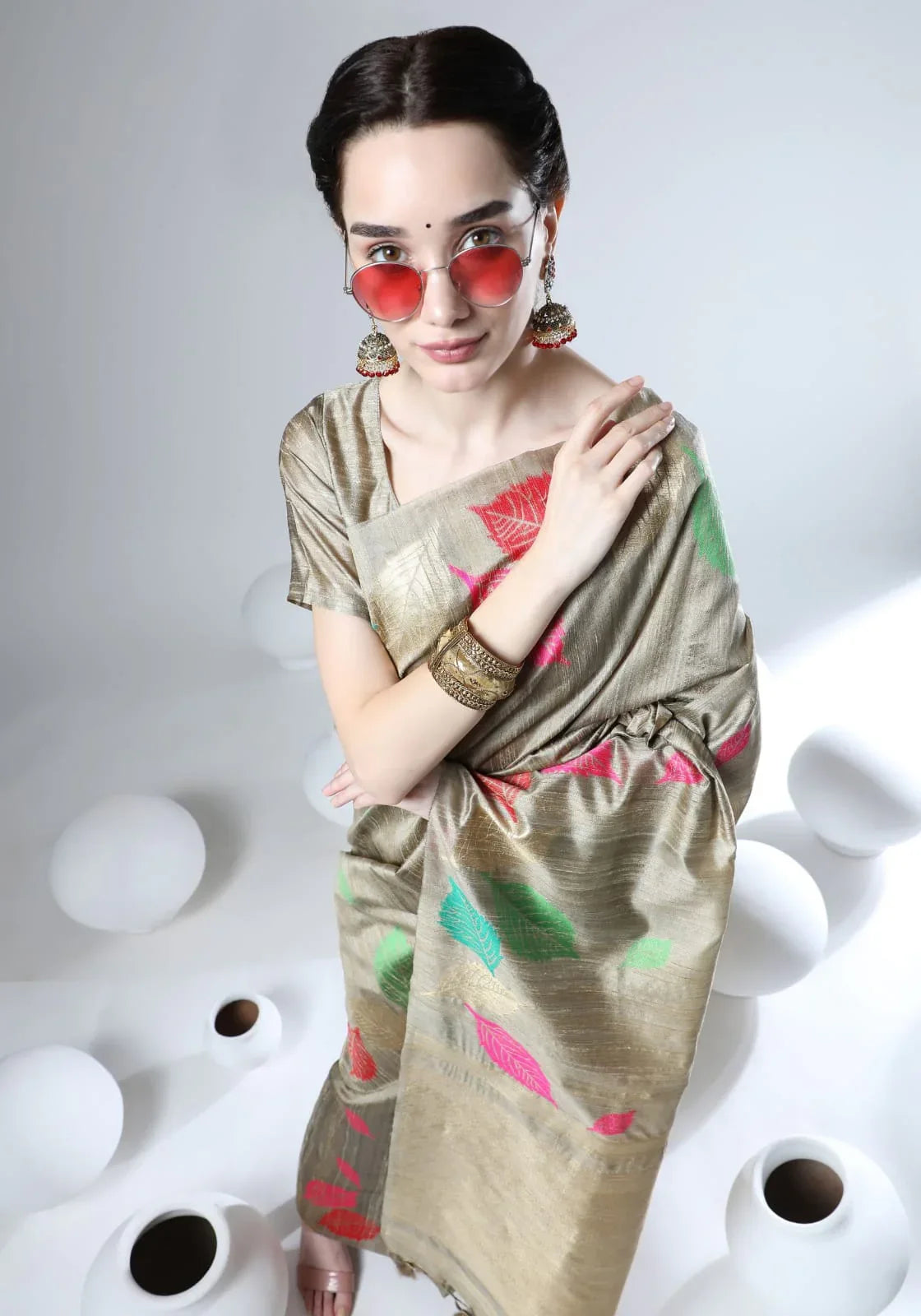 Tussar Silk Weaving Saree Anant Tex Exports Private Limited