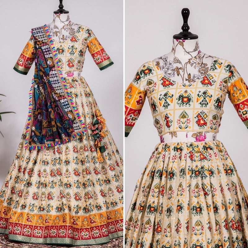 Navratri Special Traditional Patola Lehenga choli Anant Tex Exports Private Limited