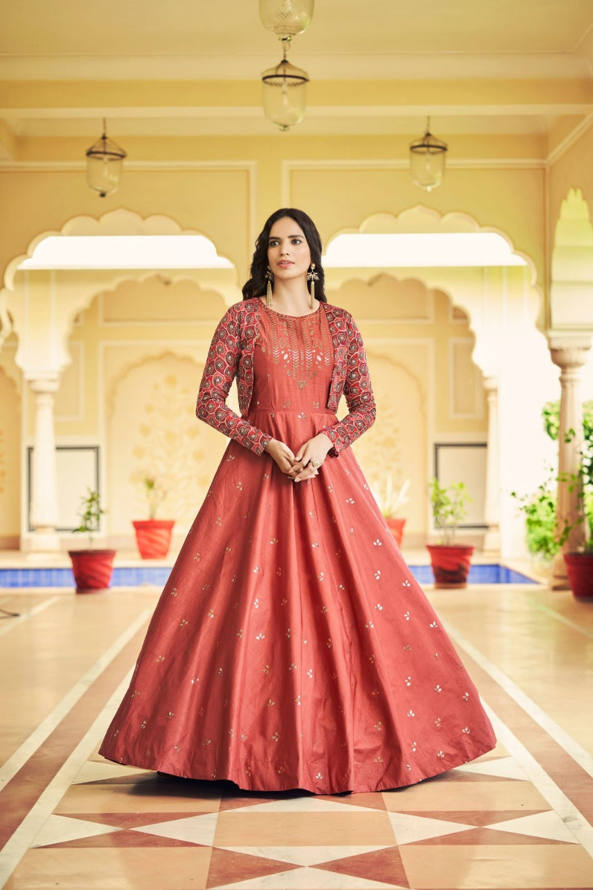 Flory Vol-22 Sequince Anarkali Gown Collection Anant Tex Exports Private Limited