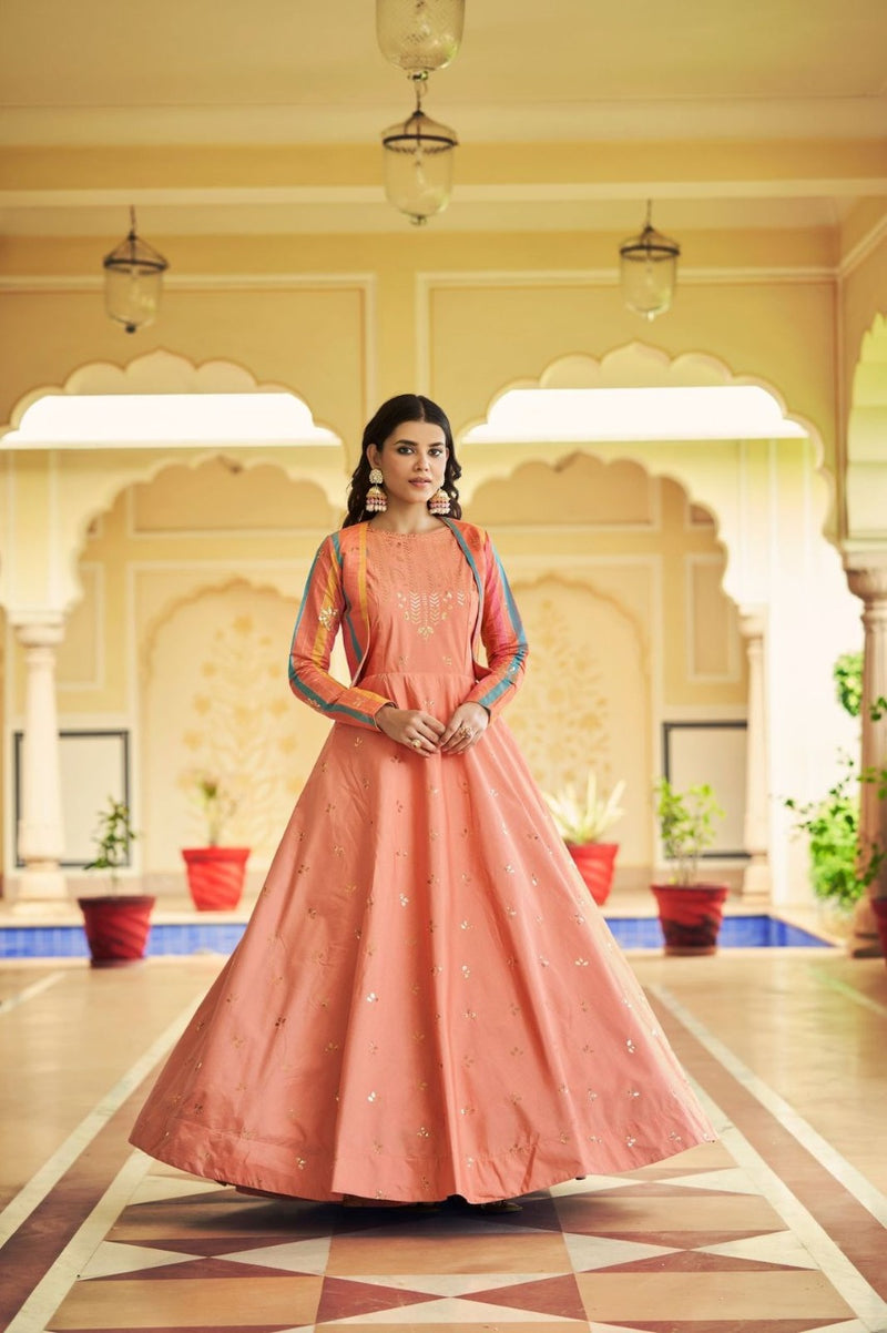 Flory Vol-22 Sequince Anarkali Gown Collection Anant Tex Exports Private Limited
