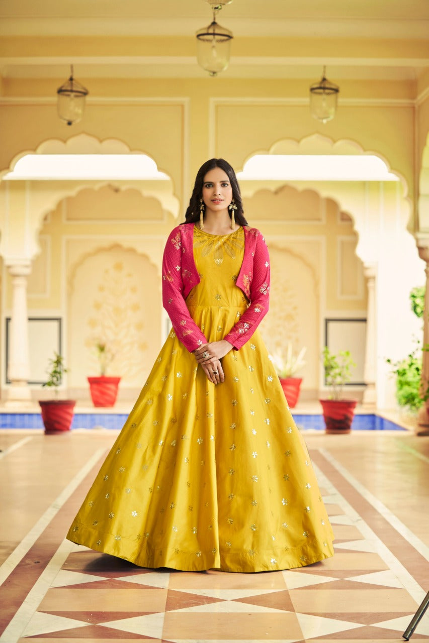 Flory Vol-22 Sequince Anarkali Gown Collection Anant Tex Exports Private Limited