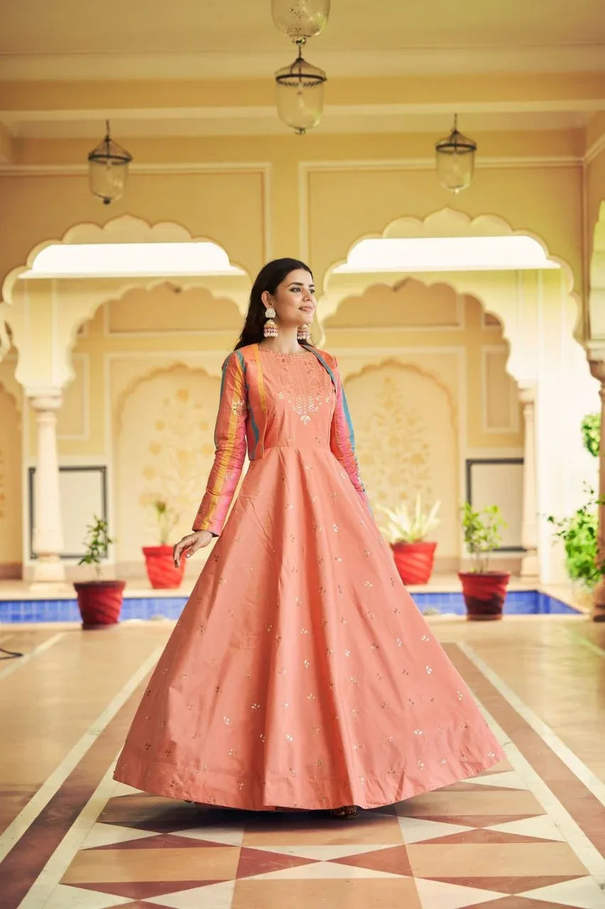 Flory Vol-22 Sequince Anarkali Gown Collection Anant Tex Exports Private Limited