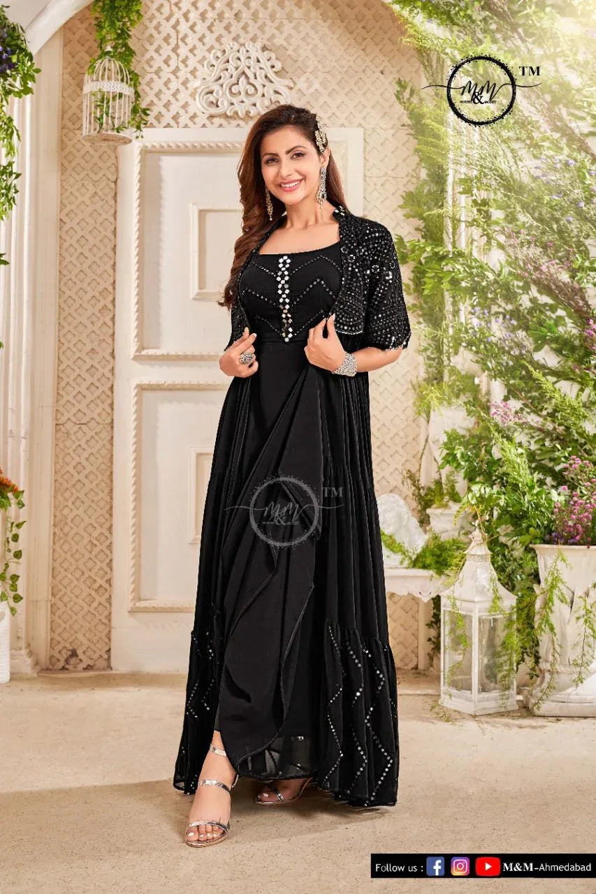 M And M Arzoie Vol 2 Designer Indo Western Style Readymade Collection Anant Tex Exports Private Limited