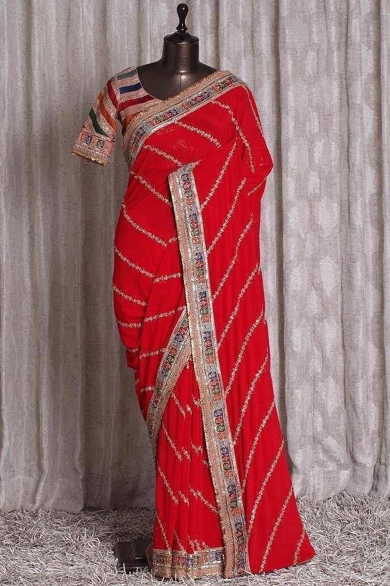 Designer Partywear Multiple Sequence Saree Anant Tex Exports Private Limited