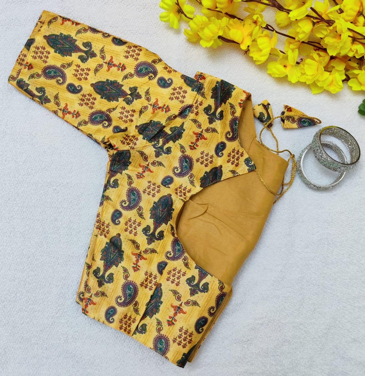 Readymade Printed Blouse Anant Tex Exports Private Limited