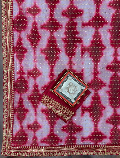 Partywear Designer Multiple Sequence Saree Anant Tex Exports Private Limited
