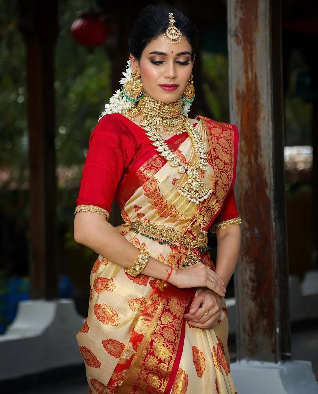 Kanjivaram Special Lichi Silk Banarasi Saree Anant Tex Exports Private Limited