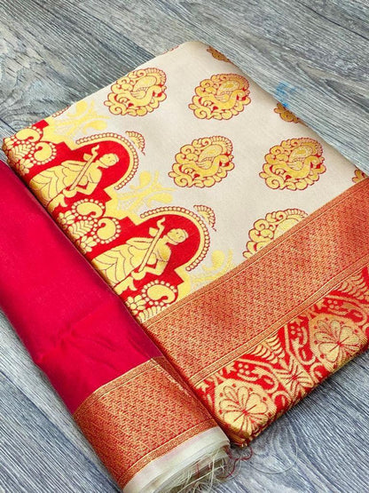 Kanjivaram Special Lichi Silk Banarasi Saree Anant Tex Exports Private Limited