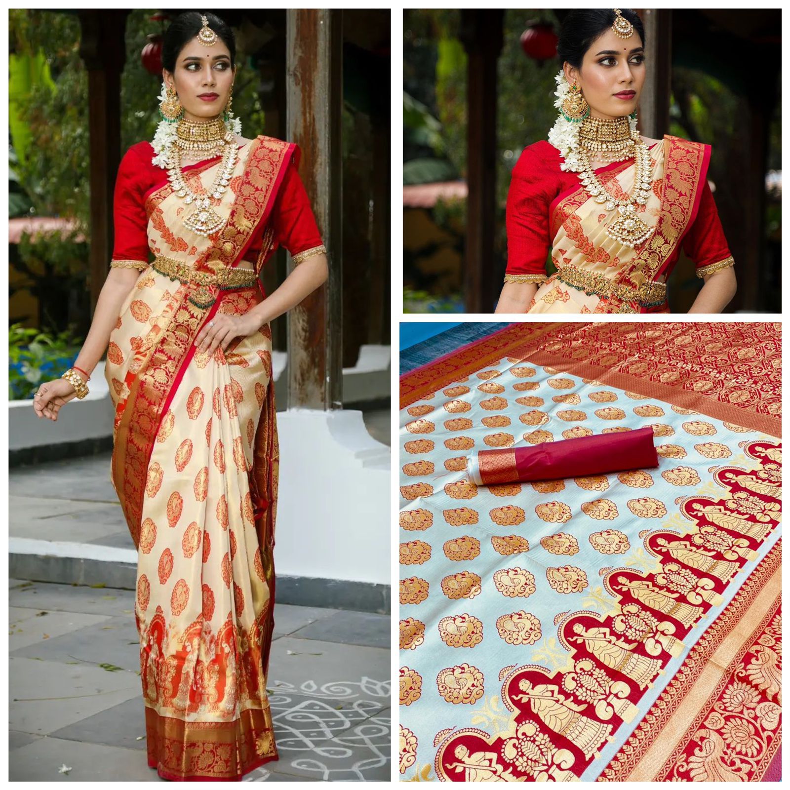 Kanjivaram Special Lichi Silk Banarasi Saree Anant Tex Exports Private Limited