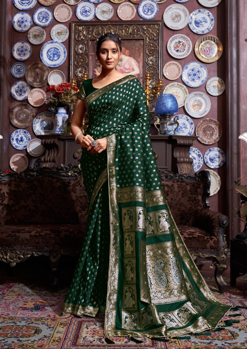 Mahaniya Vol- 3 Banarasi Silk Saree Anant Tex Exports Private Limited