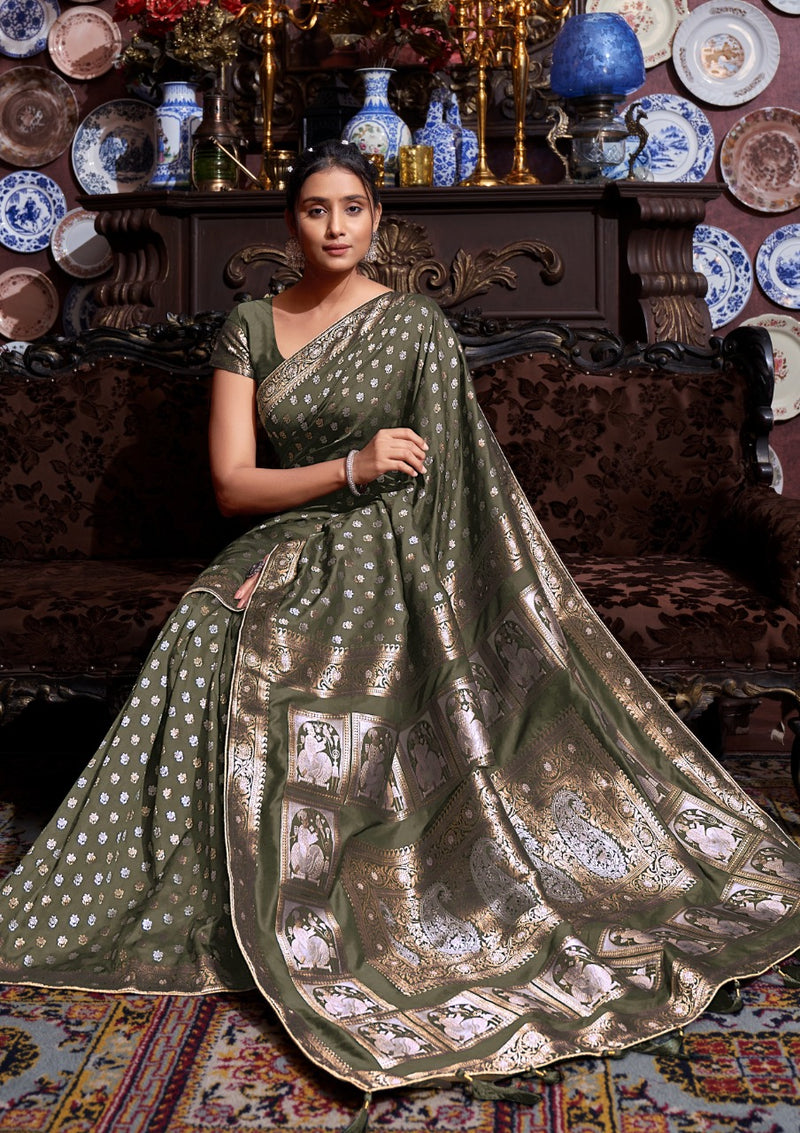 Mahaniya Vol- 3 Banarasi Silk Saree Anant Tex Exports Private Limited