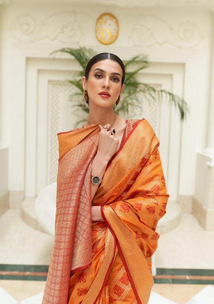 Kriva Silk Traditional Indian Patola Silk Saree Anant Tex Exports Private Limited