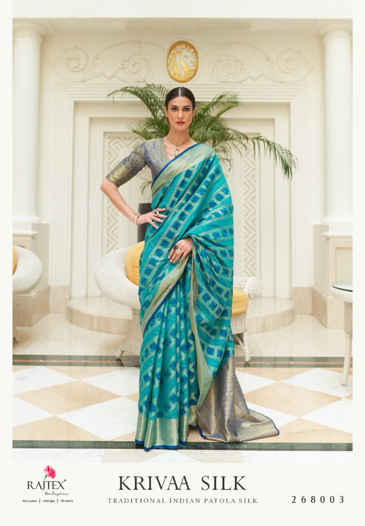 Kriva Silk Traditional Indian Patola Silk Saree Anant Tex Exports Private Limited