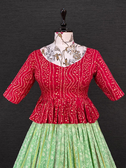 Georgette Two Piece Lehenga Set Anant Tex Exports Private Limited