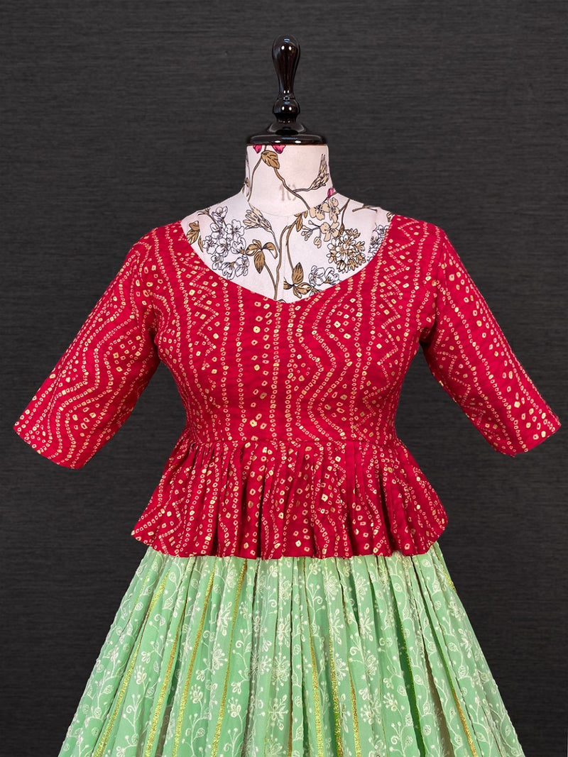 Georgette Two Piece Lehenga Set Anant Tex Exports Private Limited