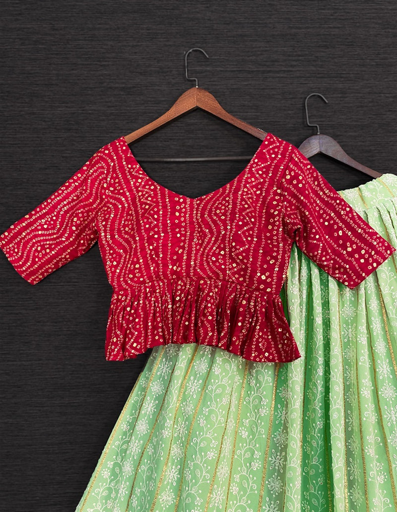 Georgette Two Piece Lehenga Set Anant Tex Exports Private Limited