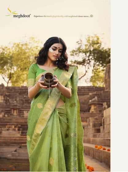 Meghdoot Shuddhi Soft Tissue Silk Saree Anant Tex Exports Private Limited