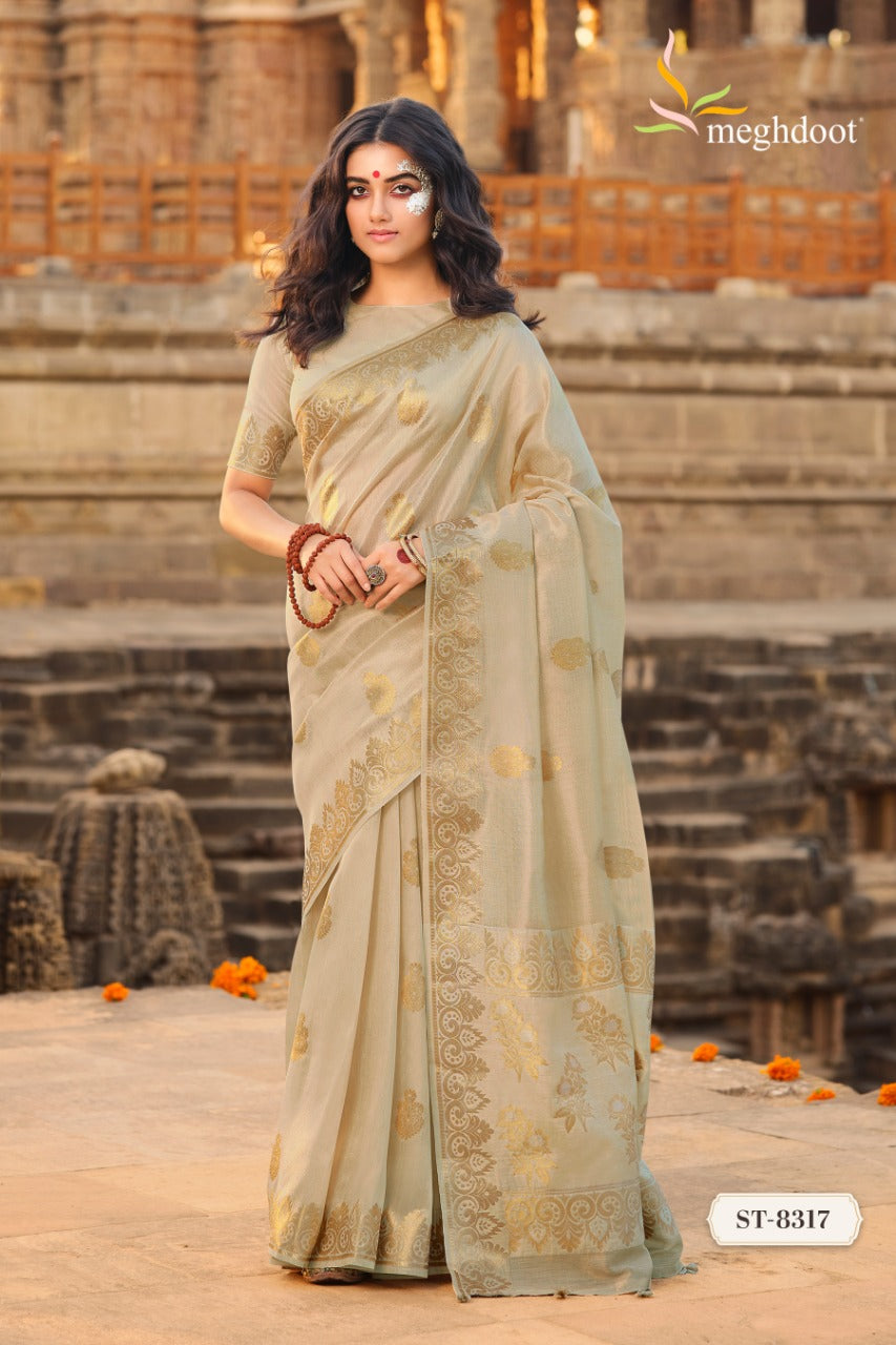 Meghdoot Shuddhi Soft Tissue Silk Saree Anant Tex Exports Private Limited