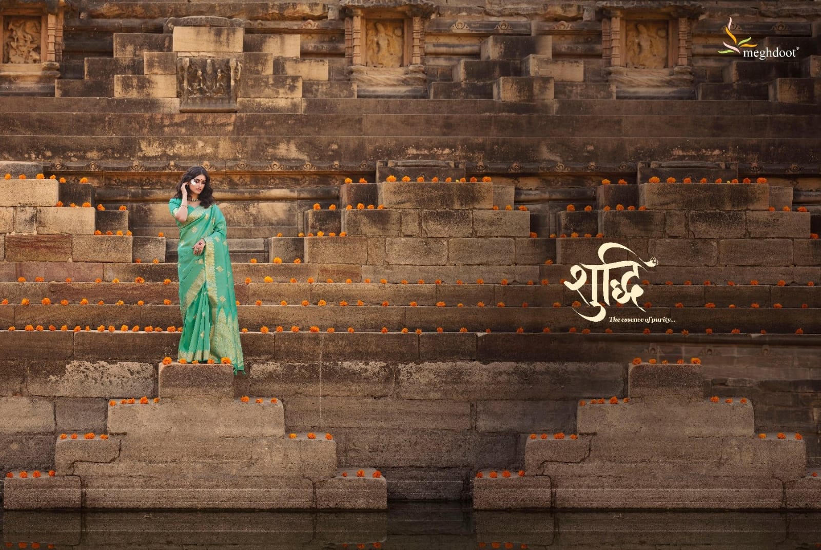 Meghdoot Shuddhi Soft Tissue Silk Saree Anant Tex Exports Private Limited