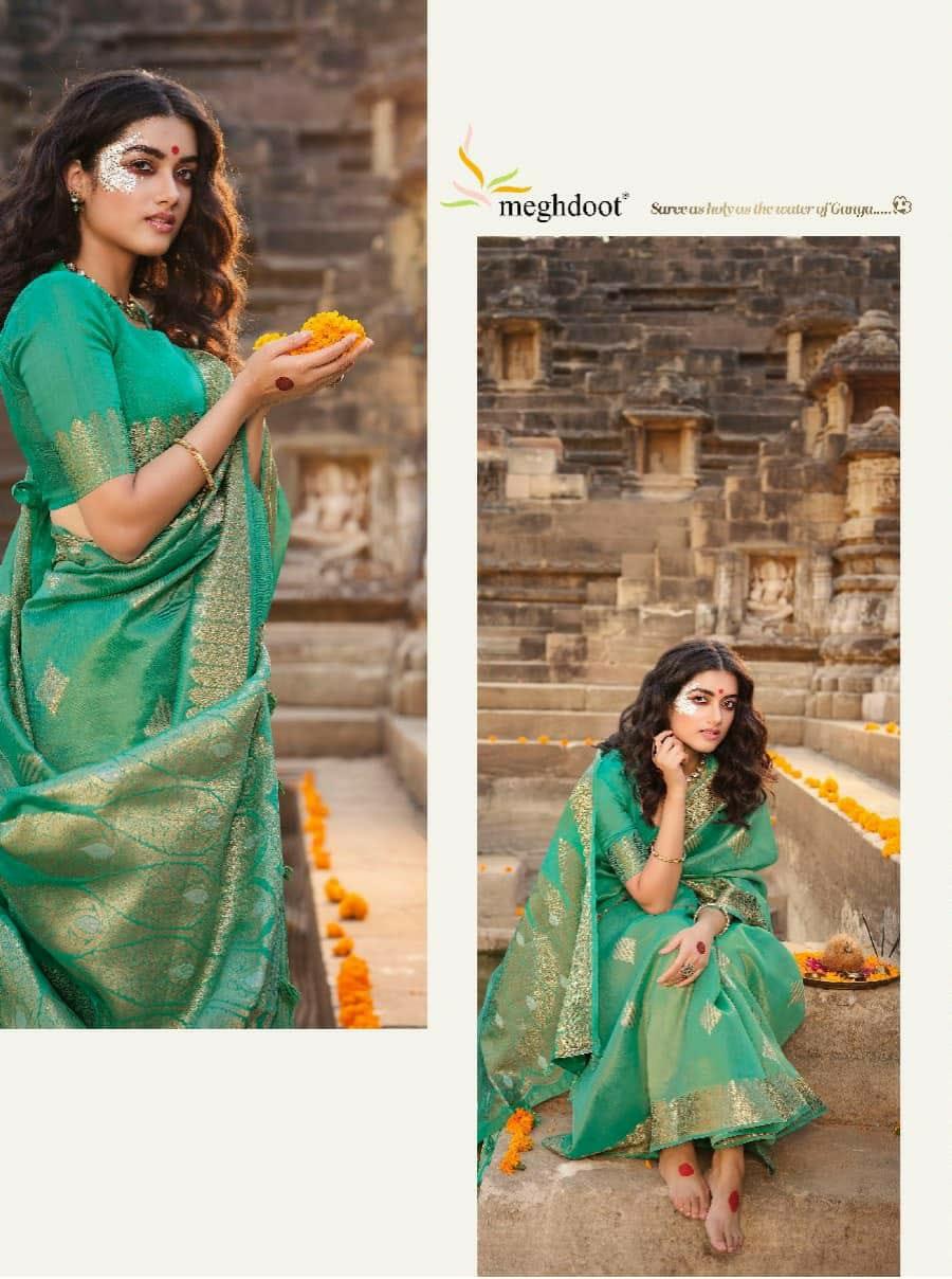 Meghdoot Shuddhi Soft Tissue Silk Saree Anant Tex Exports Private Limited