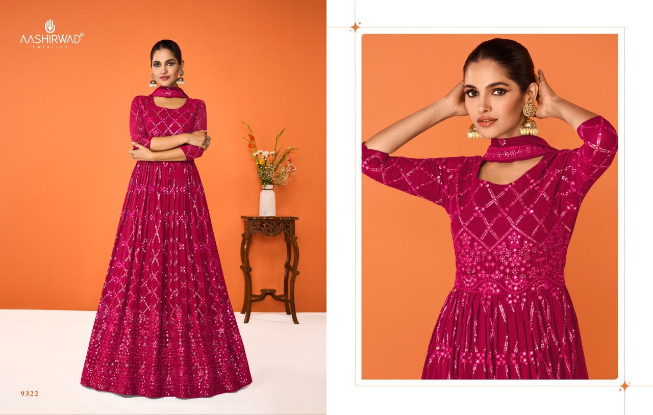 Aashirwad Gulkand Imara 9320 Series Designer Salwar Kameez