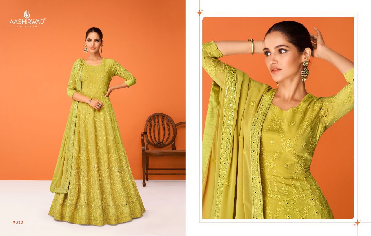 Aashirwad Gulkand Imara 9320 Series Designer Salwar Kameez Anant Tex Exports Private Limited