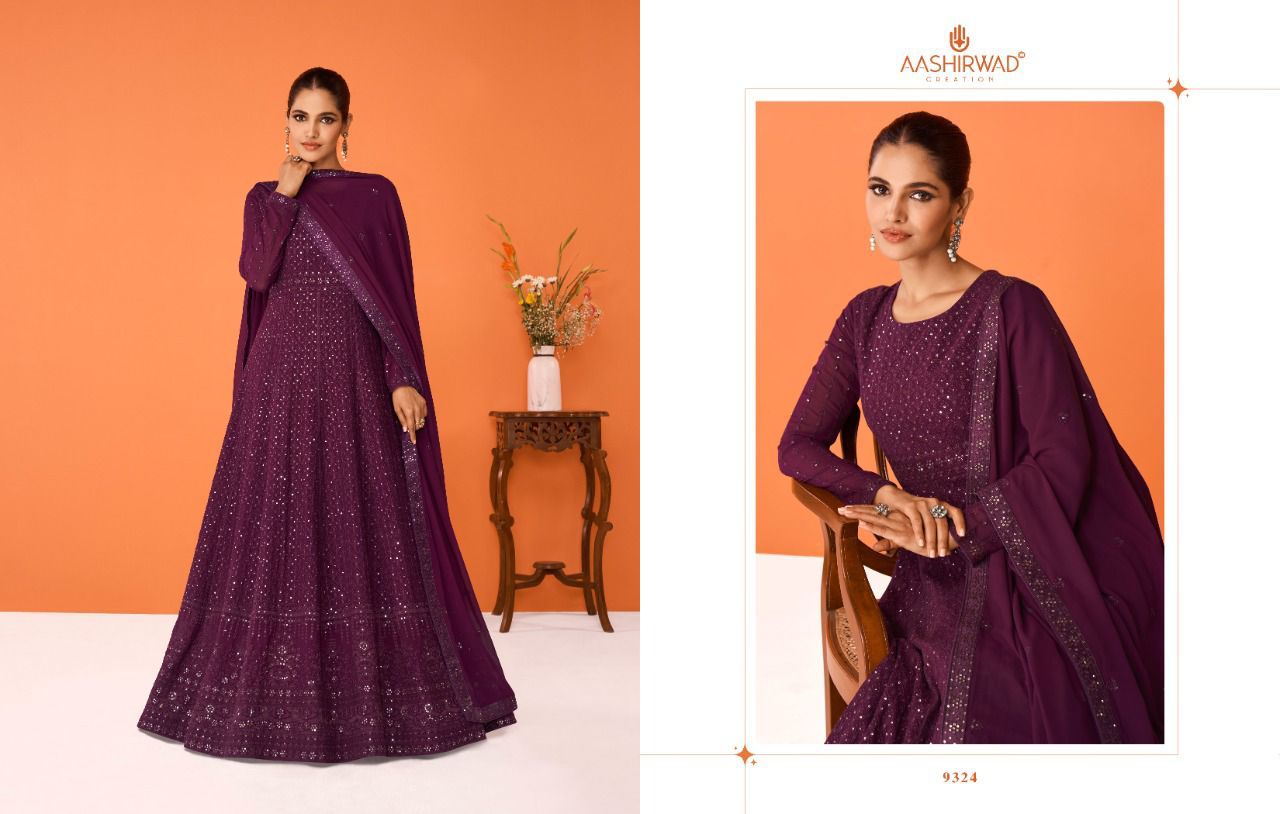 Aashirwad Gulkand Imara 9320 Series Designer Salwar Kameez Anant Tex Exports Private Limited