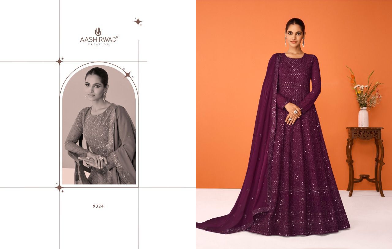 Aashirwad Gulkand Imara 9320 Series Designer Salwar Kameez Anant Tex Exports Private Limited