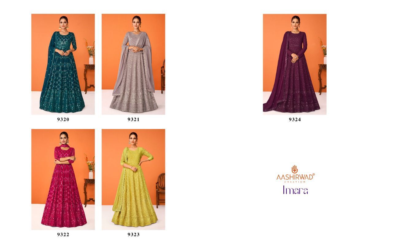 Aashirwad Gulkand Imara 9320 Series Designer Salwar Kameez Anant Tex Exports Private Limited