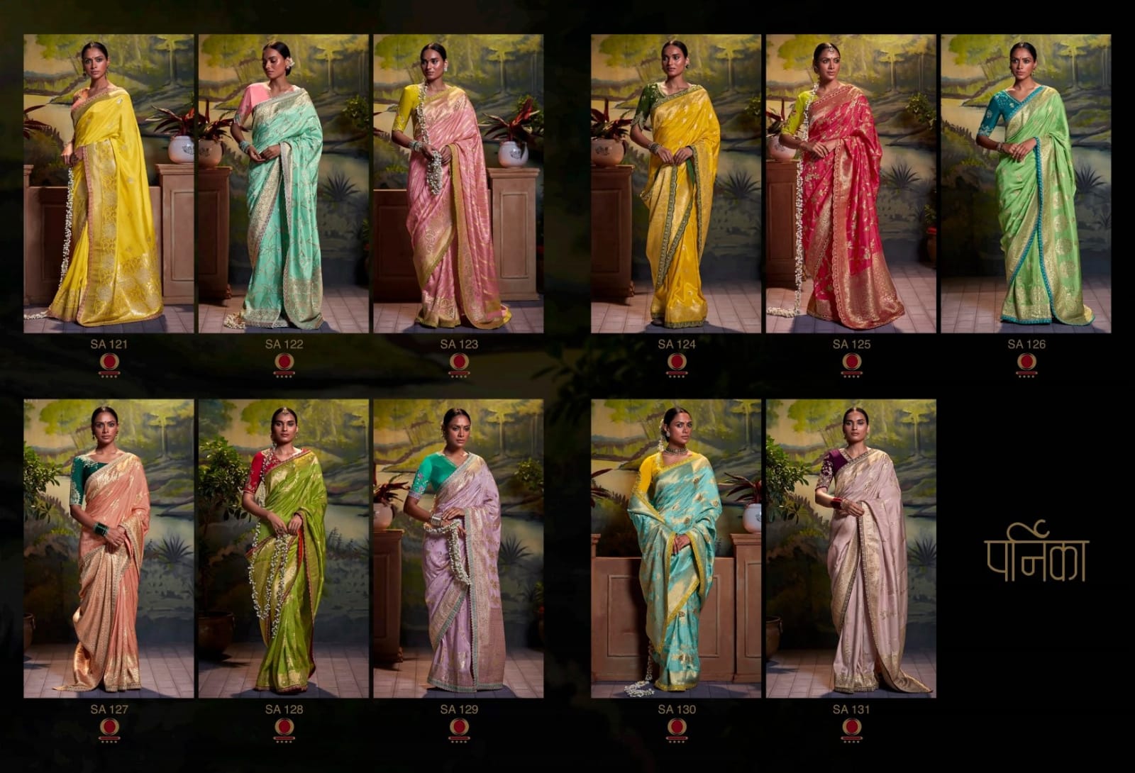 KIMORA  SINDHURI ~ PARNIKA SA 121 TO SA 131 Anant Tex Exports Private Limited