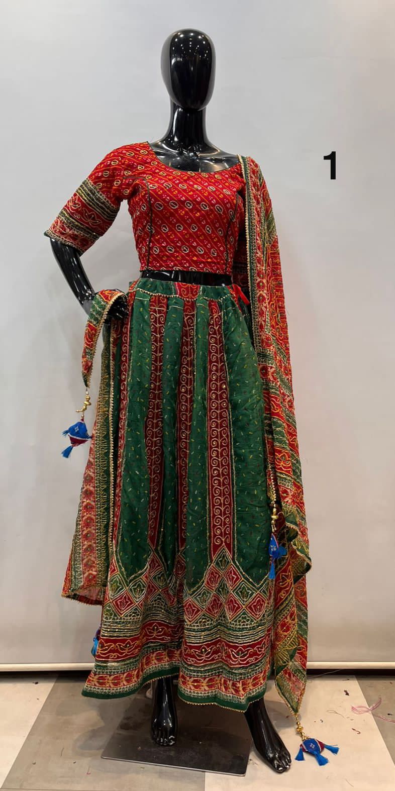 Navratri special Rajputi Poshak Lehenga Anant Tex Exports Private Limited
