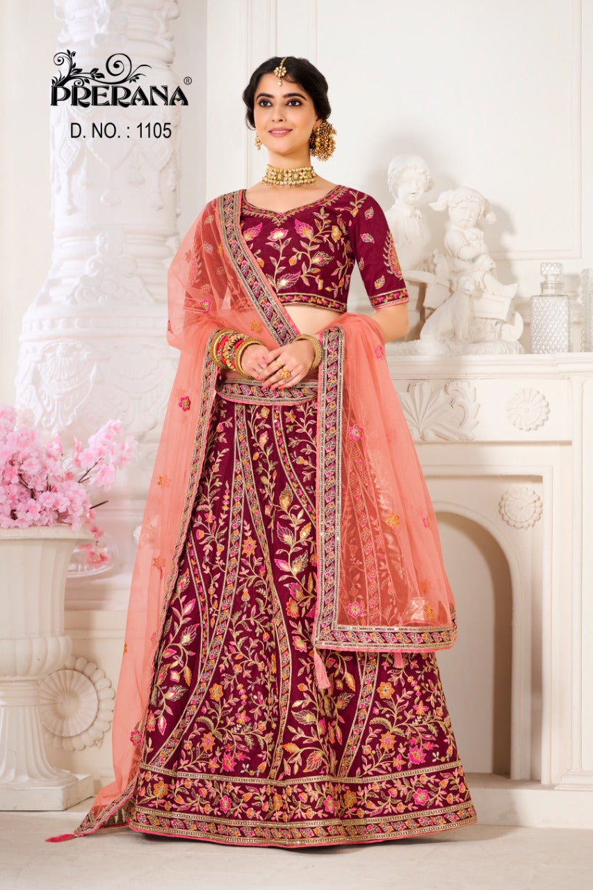 PRERNA 1100 SERIES LEHENGA COLLECTION Anant Tex Exports Private Limited