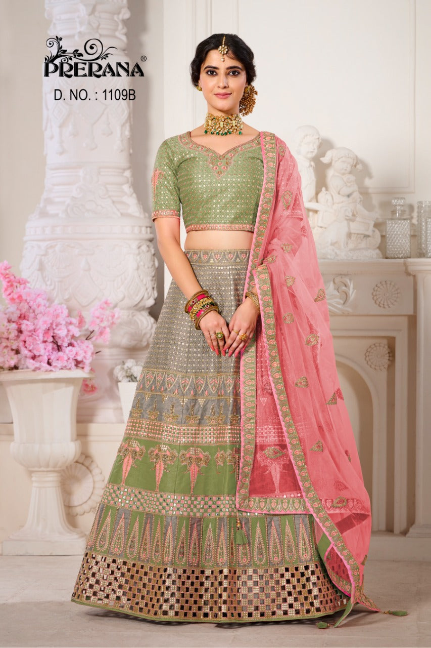 PRERNA 1100 SERIES LEHENGA COLLECTION Anant Tex Exports Private Limited