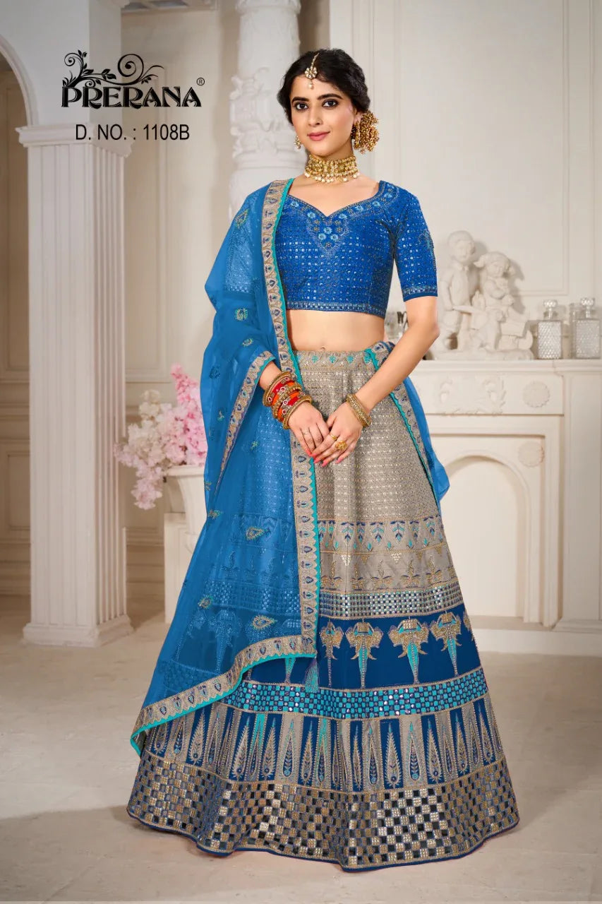 PRERNA 1100 SERIES LEHENGA COLLECTION Anant Tex Exports Private Limited