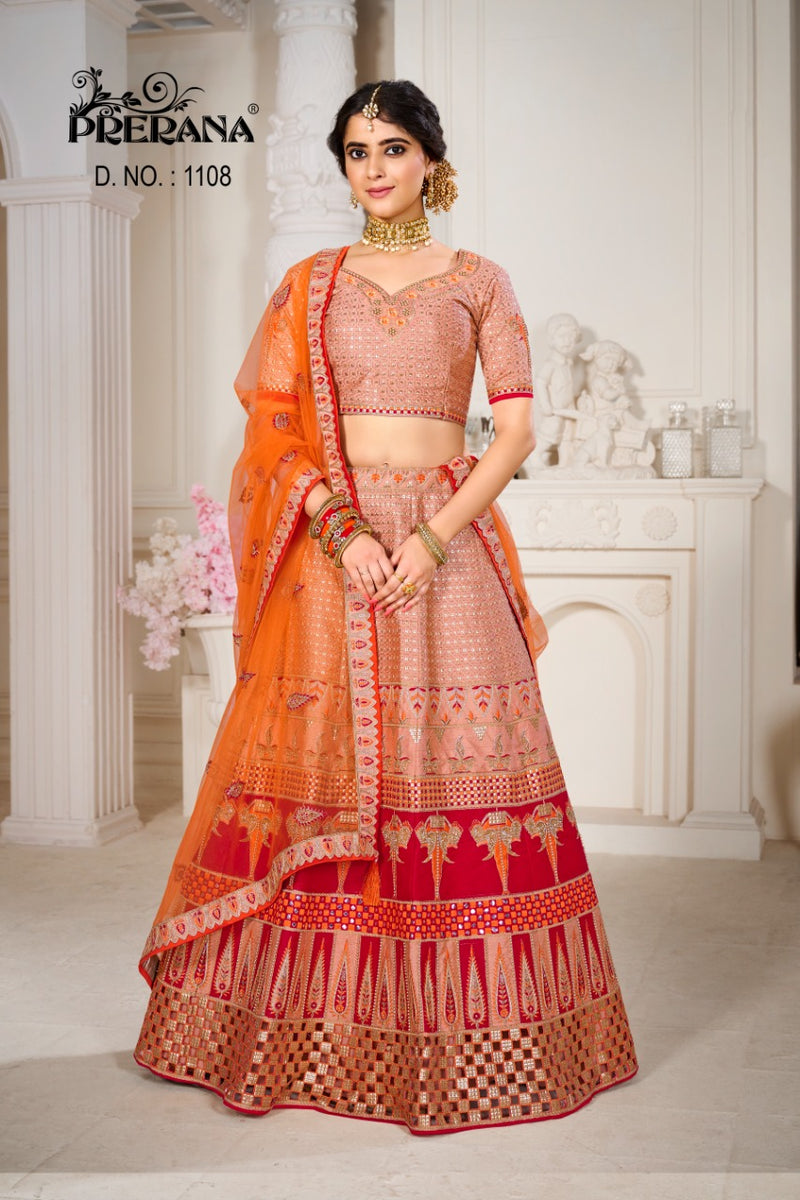 PRERNA 1100 SERIES LEHENGA COLLECTION Anant Tex Exports Private Limited